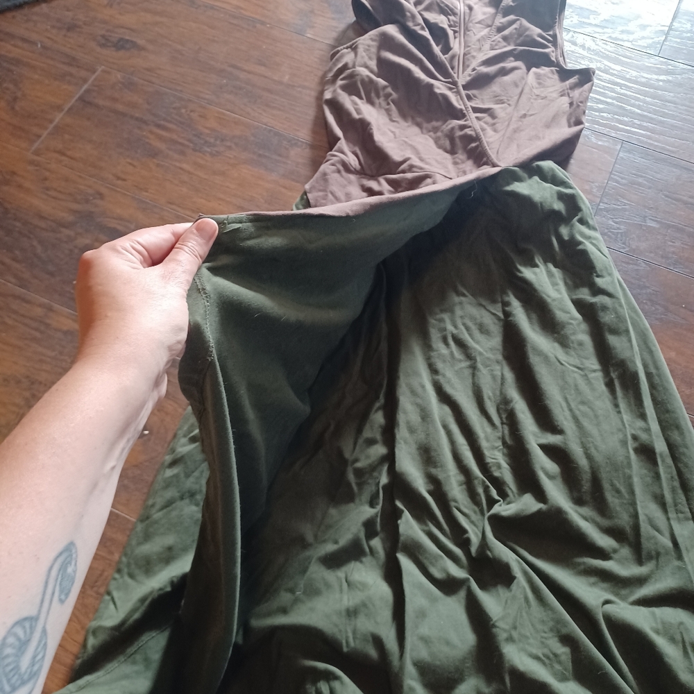 RARE HTF Boutique Forest Elven Maxi Dress - Picture 5 of 11